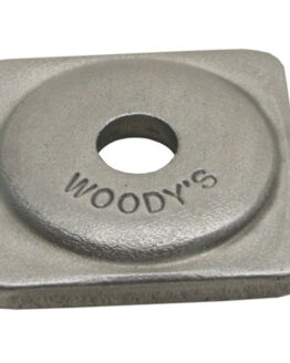 Woody's Grand Digger Support Plates 12Pk Aluminum Natural