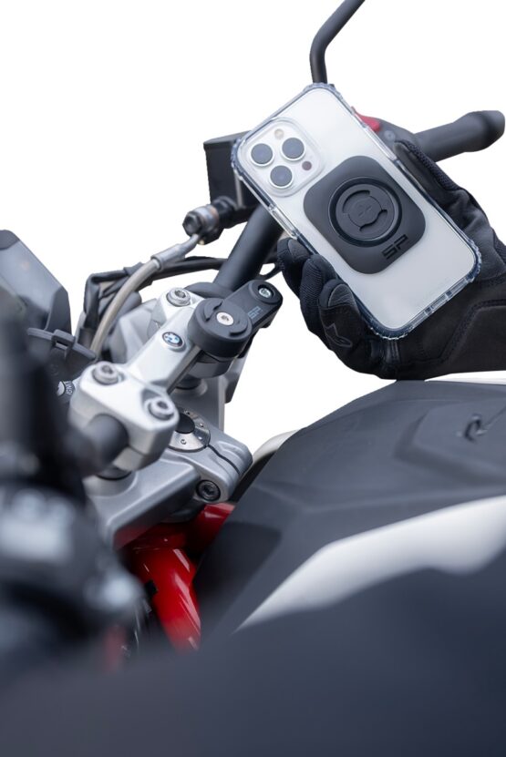 SP Connect Moto Mount LT Universal Adhesive Phone Mount Kit Black - Image 4