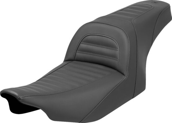 Saddlemen Slim Seat Roll Pleat Black For Harley FLHX FLTRX FLTRXSTSE 2023-2024