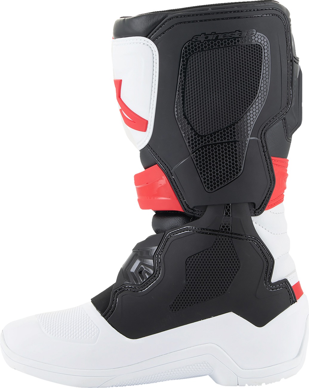 Alpinestars Youth Tech 3S Boots White/Black/Red US 2 / EU 34 - Image 3