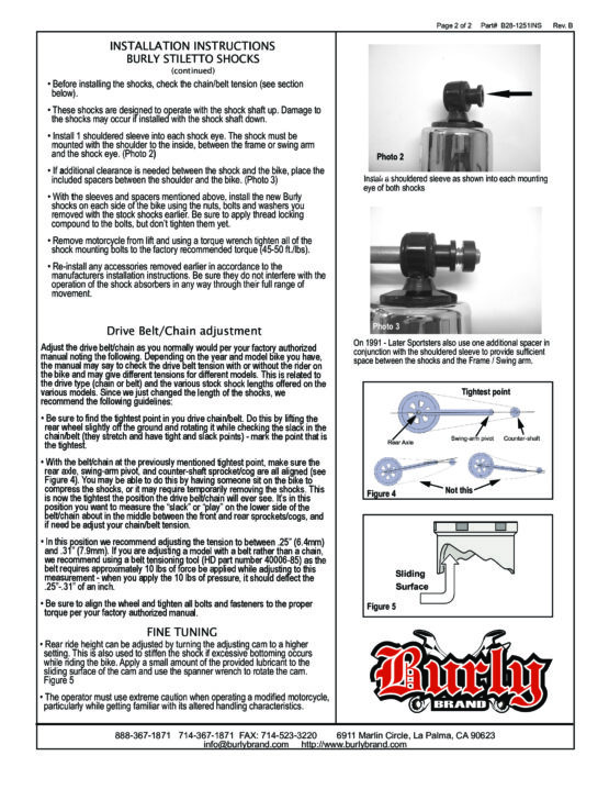 13" Stilletto Shocks - Image 4
