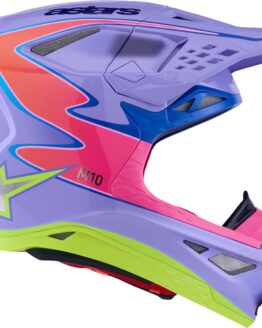 Alpinestars S-M10 Jett Lawrence R01 Helmet 2X Purple/Pink/Yellow