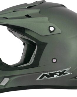 FX-17 Full Face Offroad Helmet Matte Green Large