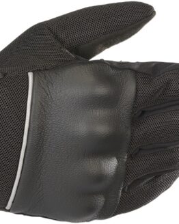 C Vented Air Street Riding Gloves Black X-Large