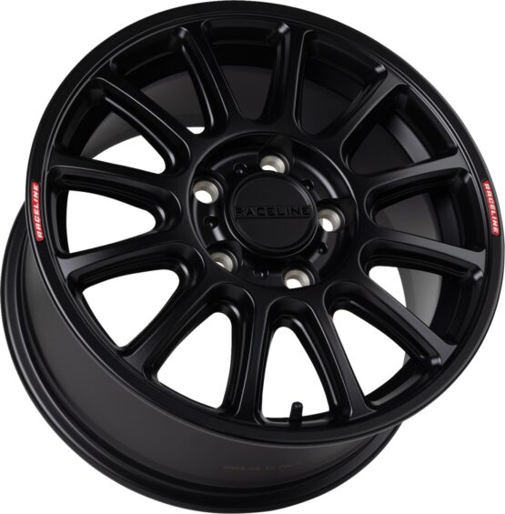 Raceline Alpha 15x7 5x114.3 +56mm Satin Black Wheel For Polaris RZR R