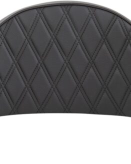 Drag Specialties King-Pak Double Diamond Pad Black For Harley Tour-Pak