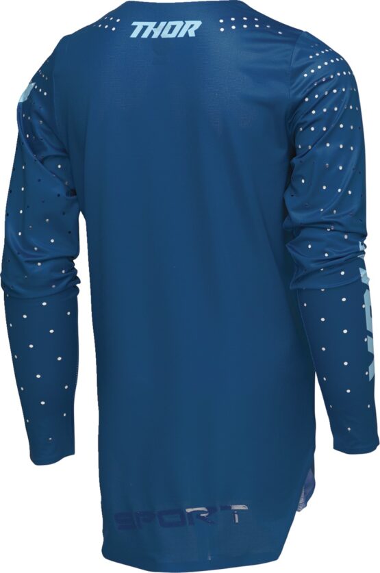 Thor Youth SPORTMODE Brave Jersey Blue Yellow Medium - Image 4