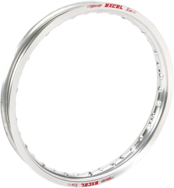 Excel Takasago Rim 21x1.60 36 Hole Silver Front