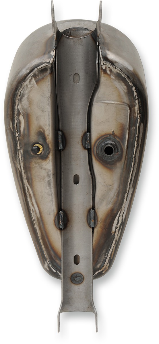 Drag Specialties Custom Gas Tank Raw Steel For Harley Sportster - Image 3