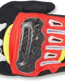 SMX-2 V2 Air Carbon  Gloves Black/Red/White/Yellow Small
