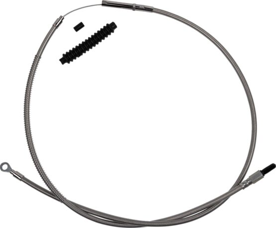 Barnett High-Efficiency Stainless Clutch Cable Standard For Harley Softail 18-23
