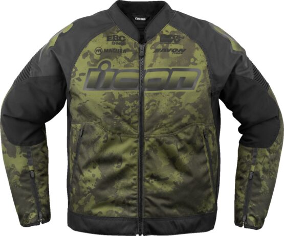 ICON Overlord3 Magnacross Jacket Men's 3XL Green