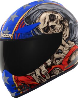 ICON Domain Revere Helmet XL Red/White/Blue
