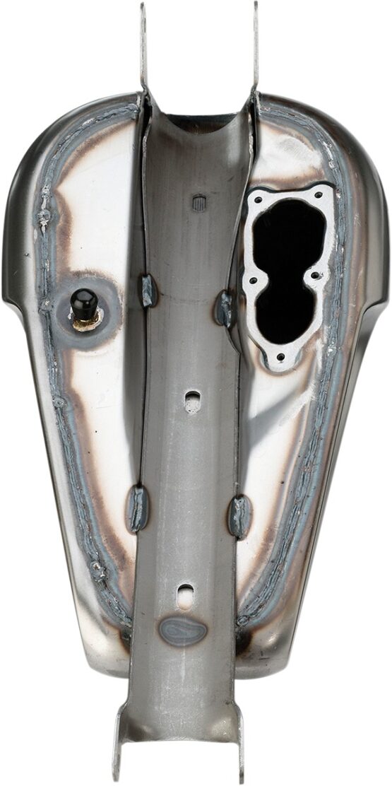 Drag Specialties Legacy Gas Tank Fuel Pump Raw Steel For Harley-Davidson XL - Image 2