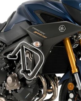 Puig Black Engine Guards For 18-20 Yamaha Tracer 900 GT