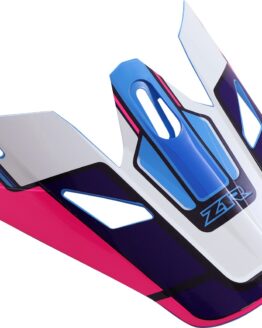 Z1R Rise Helmet Visor MC Pink Blue Adult Replacement Peak