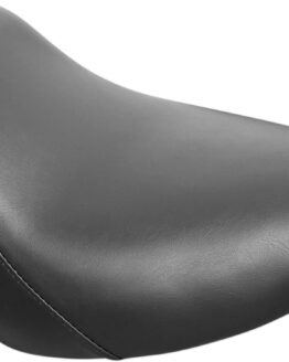 Le Pera Bare Bones Solo Seat Black 16" x 16" Smooth For 18-23 HD Softail