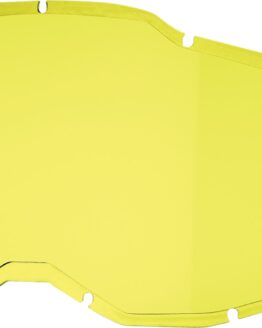 100% 2.0 Injected Replacement Lens Yellow Fits RC2/AC2/ST2 Goggles