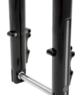 Performance Machine Fork Leg Kit Black Contrast Cut For Harley Touring FL 14-Up