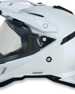 FX-41DS Full Face Dual-Sport Helmet Gloss White Small