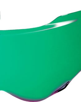 ICON Domain Helmet Shield Scarab Green One Size