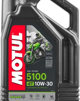 Motul 5100 10W30 4T Synthetic Blend Engine Oil 4 Liter