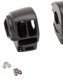 Drag Specialties Handlebar Switch Housing Kit Black For Harley Touring