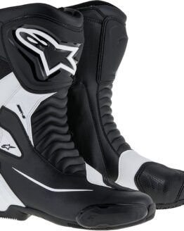 SMX-S Street Riding Boots Black/White US 14