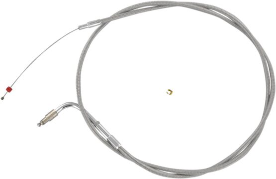 Barnett Clear Coat Throttle Cable SS +6 46.5 in.