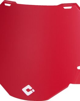 ODI Signature Downhill Number Plate Red