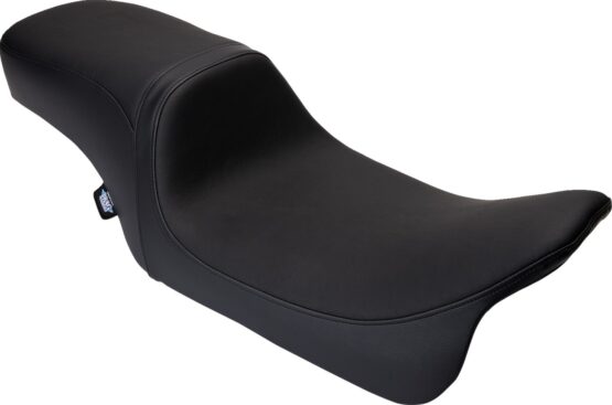 Drag Specialties Predator 2-Up Seat Smooth Black For Harley Touring