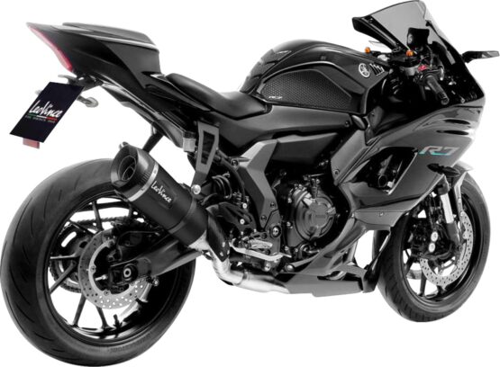 LeoVince Muffler Bracket Black Aluminum For Yamaha YZF-R7 - Image 2