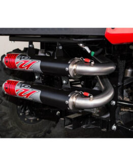 Big Gun EVO U Dual Slip-On Exhaust Mufflers Fits 12-15 Kawasaki Teryx 4