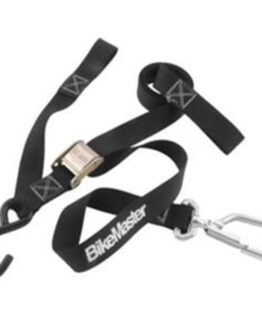 Swivel Tie Downs - Pair - 1-1/2" Swivel w/ Soft Hook - Black