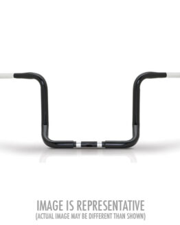 Burly Brand 13" Ape Hanger Bagger Handlebars Black 1.25" For Throttle-By-Wire