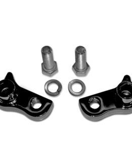 Black Rear Lowering Block Kit 1" Burly Brand Fits Harley Sportster 06-13