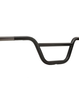 Scrambler Bar Handlebars - Low Black 1.00" Dia. (slotted)