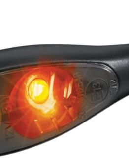 Micro 1000 Dual Fuction Smoke Lens Red/Red/Amber Satin Black