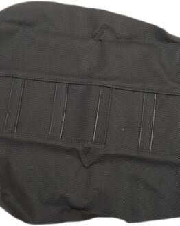 6-Rib Water Resistant Seat Cover - Black