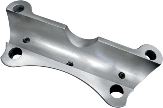 Bagger Nation Super Clamp 1in One-Piece Handlebar Riser Clamp Satin - Image 2
