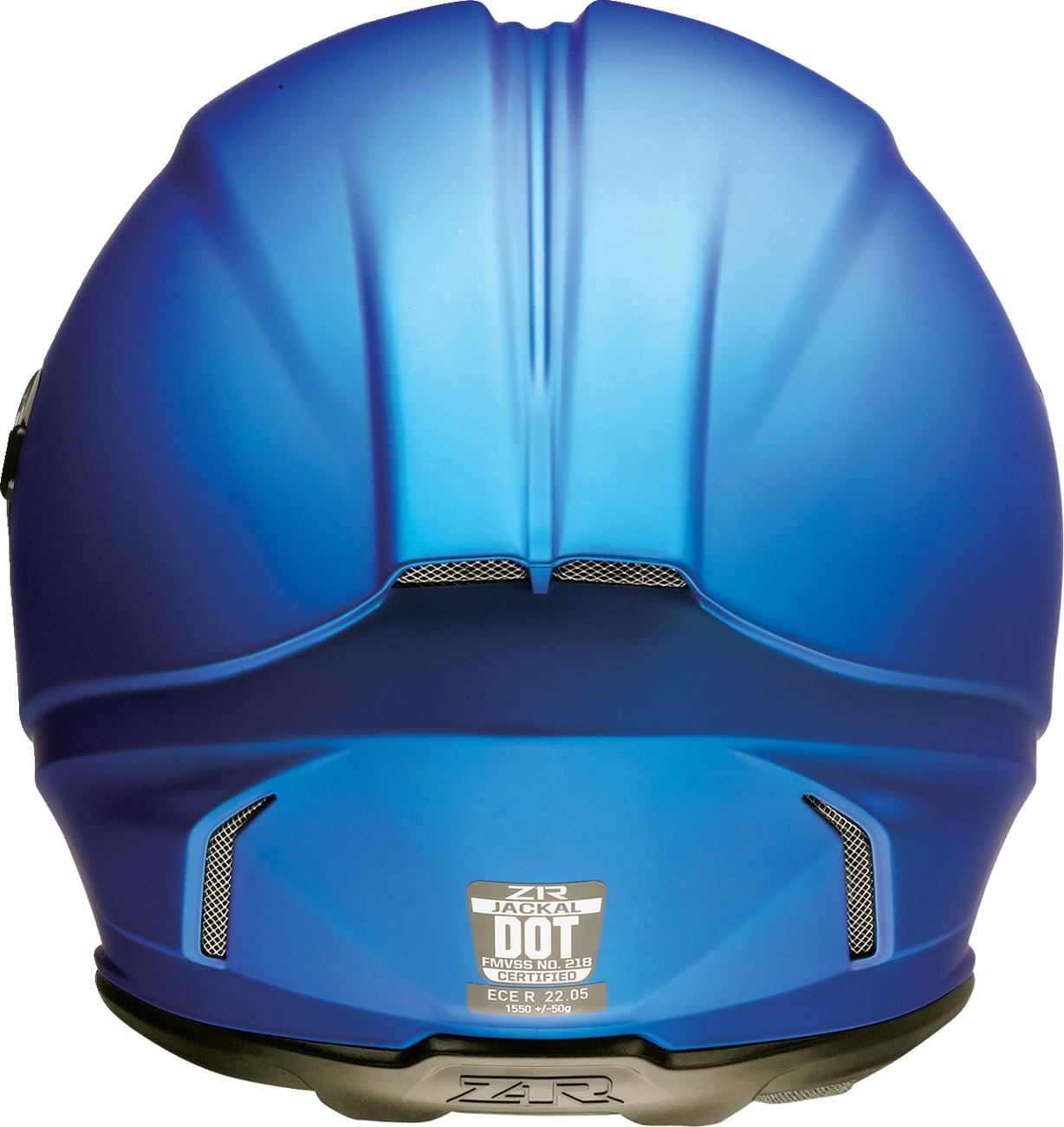 Z1R Jackal Satin Helmet Matte Blue - Medium - Image 4