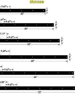 KFI 50 in. Universal Wear Bar