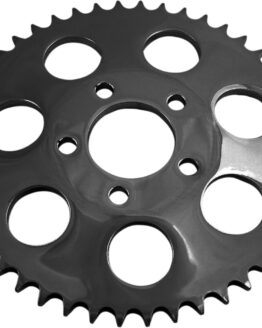 Steel 530 Conversion 46T Drive Sprocket Gloss Black Offset 0.230"