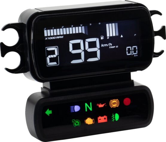 KOSO D2 LCD Multifunction Meter For Harley-Davidson Softail Models