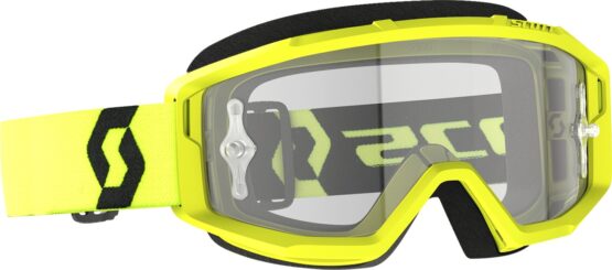 Scott Primal Offroad Goggles Yellow/Black Clear Lens Small Frame