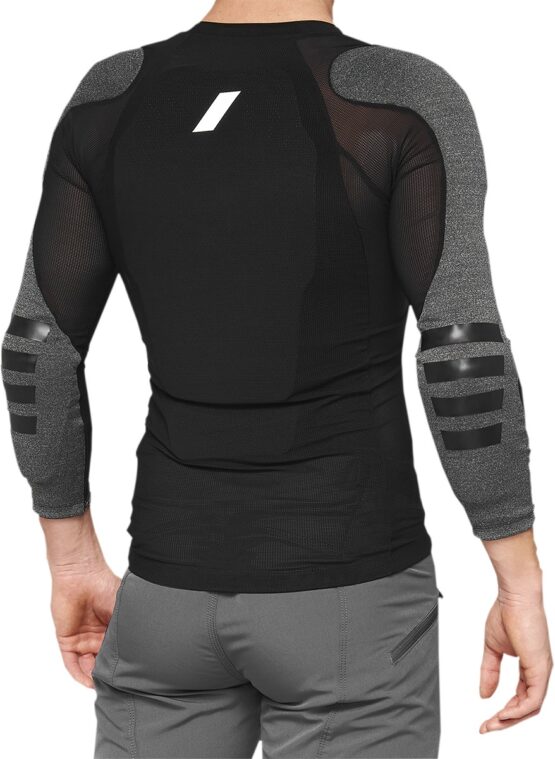 100% Tarka Body Armor Long Sleeve Black/White/Gray Unisex M - Image 3