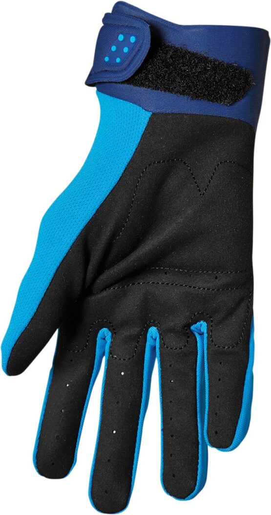 Thor Youth Spectrum Gloves XS Navy/Blue - Image 2