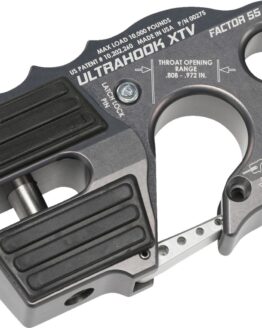 UltraHook XTV Winch Line Shackle Mount - Gray