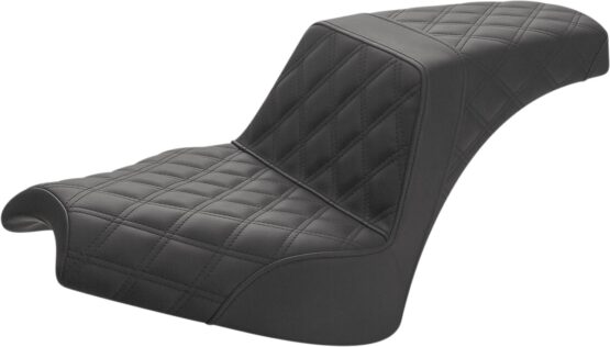 Saddlemen Step-Up Seat Full Lattice Stitch Black For Indian Chief Models