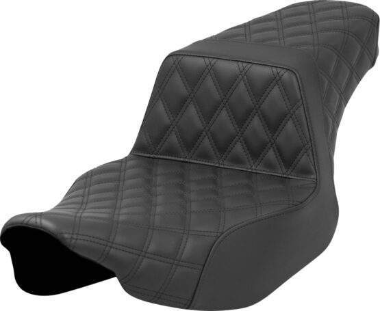 Saddlemen Step-Up Seat Extended Reach Black For Harley FL 2023-2024